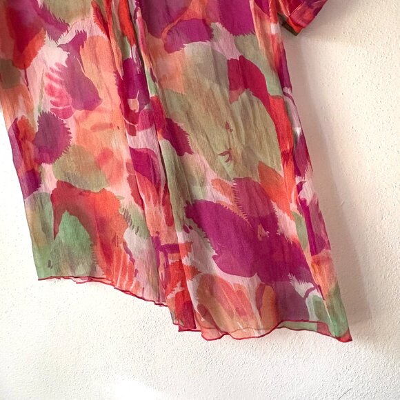 Stella McCartney Watercolor Floral Mini Dress/Tunic - Picture 5 of 6